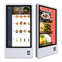 Terminal Android 43 pouces pour la commande de nourriture en libre-service, borne de paiement McDonald's, écran tactile interactif pour restaurant KFC