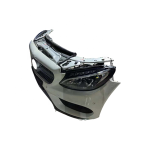 Utilisé pour <span class=keywords><strong>Mercedes</strong></span> Benz Classe <span class=keywords><strong>C</strong></span> W205 Pare-chocs avant avec radiateur et phares pour le remplacement du pare-chocs avant - Product Image 3