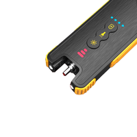 Stylo localisateur de défauts visuels 3-en-1 à fibres optiques (lumière rouge/verte) avec fonction de batterie externe, sortie réglable 15/30/50mW, 3200mAh, double LED