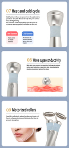 Nueva Máquina de Rejuvenecimiento Facial con 12 Puntas, Hidrodermoabrasión, Limpiador Facial, Reductor de Poros, Equipo de Belleza para Spa - Product Image 4