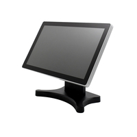 Système de point de vente (PDV) avec écran principal de 15,6 pouces, tout-en-un, CE ROHS, écran tactile capacitif multipoint 10 points, caisse enregistreuse PDV