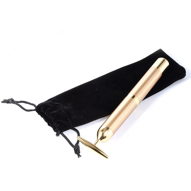 Manual de batería de 1,5 V Lifting Facial Mini vibración sónica masajeador con batería