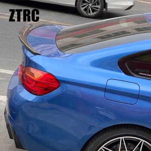 Per <span class=keywords><strong>BMW</strong></span> serie <span class=keywords><strong>4</strong></span> F36 <span class=keywords><strong>4</strong></span> porte <span class=keywords><strong>Gran</strong></span> Coupe M4 stile vera fibra di carbonio Spoiler posteriore bagagliaio ala 2014-2019 - Product Image 2