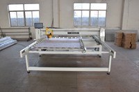 Machine à coudre industrielle à aiguille simple pour matelas, haute productivité, sortie d'usine, fabriquée en Chine