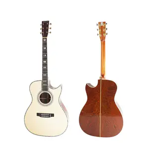 Giao Hàng Nhanh Chóng Với Hàng Tồn Kho Cơ Thể Mỏng Màu Sắc Chính Acoustic Guitar