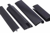 Profilés d'extrusion en plastique transparent Processus de fraisage CNC Profil de plafond extensible PVC/UPVC pour film du fournisseur chinois