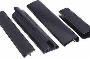 Clear Plastic Extrusion Profiles CNC Milling Process <strong>PVC</strong>/UPVC Stretch Ceiling Profile For Film From Chinese Supplier