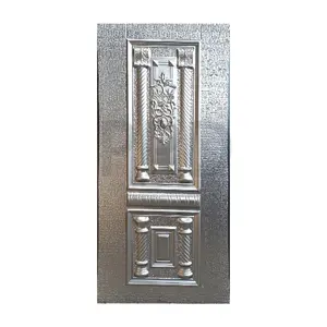 Fabrik preis Wellpappe kalt gewalzte Metall haut Tür geprägte Platte Stahl Eisenblech