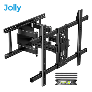 Support mural TV robuste à mouvement complet pour téléviseurs de 12 à 24 pouces, compatible VESA max 800x600mm - Product Image 1