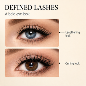 Tube de mascara en aluminium doré vide, contenant cosmétique avec applicateur, logo personnalisé pour l'emballage de maquillage des yeux - Product Image 6