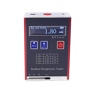 GOYOJO Digital <b>Pocket</b> Surface Roughness Tester Meter (RaRzRq Rt) 1.25mm 4.0mm Black <b>Plastic</b> Low Variability 6% 1 Year Warranty - Product Image 3