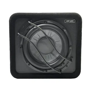 New Style 10 Inch Car Active Subwoofer Trapezoid Subwoofer With Box And Amp