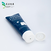 Tubes cosmétiques vides 60 mm avec bouchon à clapet en PE, surface brillante personnalisée, pour crème contour des yeux et lotion de soin, vente en gros directe usine