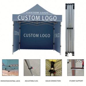 Tente pop-up personnalisée 3x3 imperméable pour salons professionnels et événements commerciaux - Product Image 3