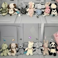 Série de sacs à dos en peluche JC pour enfants : Panda, Dinosaure, Petit loup, Éléphant et Chiot – Cadeaux d'anniversaire pour les 14 ans et plus