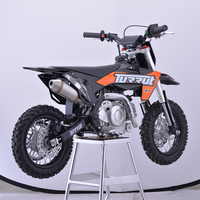 TURRUT X1 ZL60 Moteur 4 Temps Dirt Bike 60cc Pit Bike Moto Cross 60cc Mini Vélo Tout-Terrain Moto