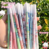 Stylo Gel Gomme Effaçable Mignon Kawaii à Pointe Fine 0.5mm, Écriture Fluide, Idéal Cadeau Étudiants, Meilleure Vente