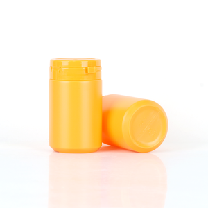 Flacon à pilules en plastique HDPE de 80 ml avec couvercle à ouverture facile pour bonbons et gommes à mâcher - Product Image 2