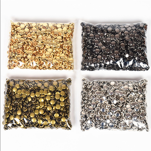 Clous tubulaires métalliques à double capuchon avec pince à poinçonner et kit d'outils <span class=keywords><strong>de</strong></span> fixation pour rivets en cuir - Product Image 5