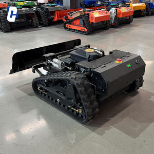 เครื่องตัดหญ้าแบบใหม่ควบคุมด้วยรีโมท, เครื่องกวาดหิมะ/รถดันดินแบบตีนตะขาบพร้อมระบบปรับความสูงด้วยรีโมท - Product Image 5