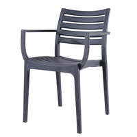 Chaise de salle à manger empilable en plastique PP, vente chaude, chaise de restaurant, chaise d'extérieur, mobilier de maison