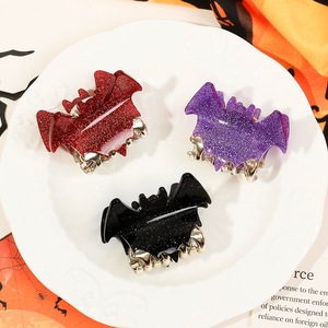 5cm niños Mini Halloween murciélago pelo garra Clip chica Punk vampiros horquilla mujeres <span class=keywords><strong>disfraz</strong></span> fiesta accesorios para el cabello Festival regalos - Product Image 3