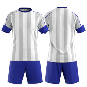 Zhouka New Design High quality sportswear soccer jersey football uniforms set Wholesale - Product Image 2