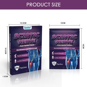 Yeni trend 24 adet vücut bakımı siyatik sinir yama için boyun ve diz ağrısı ağız burun ve vücut yamalar - Product Image 5