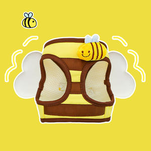 สายรัดอกแมวแบบปรับได้ ป้องกันการหลุดรอด สำหรับพาเดินเล่นกลางแจ้ง เหมาะสำหรับสุนัขพันธุ์เล็ก ลูกสุนัข ลูกแมว เสื้อกั๊กสวมใส่สบาย ผลิตจากโพลีเอสเตอร์คุณภาพดีจากอังกฤษ อุปกรณ์สำหรับสัตว์เลี้ยง - Product Image 6