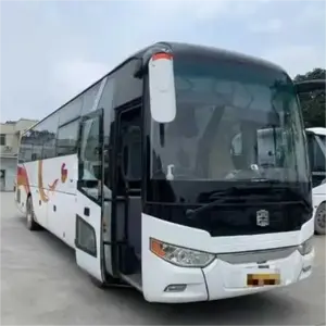 Aantrekkelijke Prijs Kwaliteit Gegarandeerd Gebruikte Bus China 50 Seats Gebruikte Touringcar Diesel Gebruikte Bus Te Koop