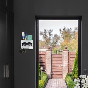 Sinh thái thân thiện Acrylic treo tường Kệ đầu giường phụ kiện nổi Organizer chủ cho điện thoại kính điều khiển từ xa - Product Image 6