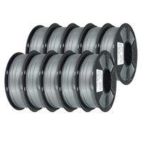 Filament d'imprimante 3D DEYI PETG 1,75 mm Blanc 10 kg/22 lb Haute Précision +/-0,02 mm Anti-colmatage Robuste 240°C Chine Zhejiang