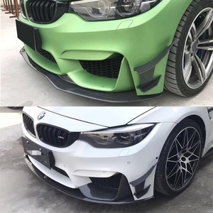 Para BMW Serie 3 F80 M3/F82 M4 Sedán, Barra Delantera de Fibra de Carbono Estilo Cuchilla de Aire, 2013-2019 - Product Image 3