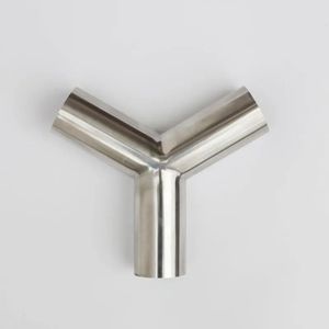 Áp lực cao 19/25/32/38/-89mm mông hàn vệ sinh phù hợp y hình 3 cách SS304 thép không gỉ đánh bóng bề mặt - Product Image 5