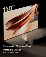 Projecteur intelligent mini XGIMI Elfin Flip Plus FHD 1080P, design pliable pour la visionnage de films en famille à la maison