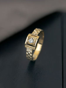 <span class=keywords><strong>Bague</strong></span> émeraude vintage en or massif 18 carats avec diamants véritables, design tendance pour femmes <span class=keywords><strong>et</strong></span> hommes, <span class=keywords><strong>prix</strong></span> attractif - Product Image 4