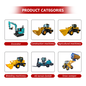 Tháo rời bê tông trộn xẻng trộn xẻng bánh xe tải máy xúc - Product Image 5