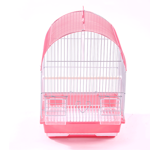Cage à oiseaux en fil métallique au design simple pour calops et perruches, cage <span class=keywords><strong>d</strong></span>'élevage manuelle pour petits perroquets - Product Image 6