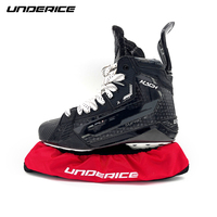 Underice Hockey Skate Soaker Lame Garde Protection Hockey Sur Glace Skate Chaussure Couverture Lames Protecteur Tissu Néoprène Skate Guard