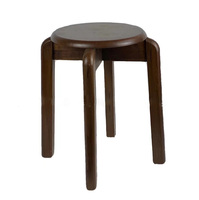 Chaises empilables modernes en bois massif pour salle à manger, salon, restaurant, café, bar à domicile, salle de bain, avec housse douce