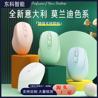 Mouse Bluetooth Mode Ganda Nirkabel 2.4GHz 3 Tombol Desain Ergonomis untuk Laptop Tablet Ponsel Klik Senyap Pengisian Daya Universal