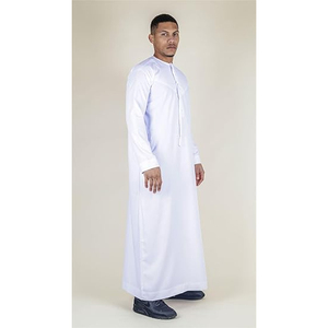 Custom Design Jubbah <strong>Men's</strong> Clothing Wholesale High-Quality <strong>Thobe</strong> Muslim Clothing <strong>Men's</strong> Custom <strong>Thobe</strong> - Product Image 5