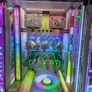 Игровой автомат Ultimate Rainbow Adventure с призами, высокодоходная игра с катанием шариков, для 2 игроков, монетоприемник, LED-дисплей, металлический корпус - Product Image 5