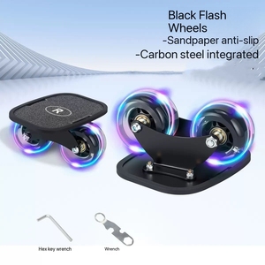 Skateboard Freeline Split Drift avec roues PU lumineuses, planche antidérapante, pour adultes et adolescents, sports extrêmes en plein air - Product Image 3