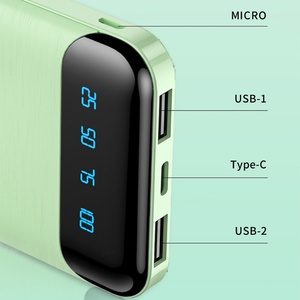 Banco de Energía de Carga Rápida en Oferta con Pantalla Inteligente, Cargador Móvil de Gran Capacidad de 10000 mAh y 20000 mAh - Product Image 4