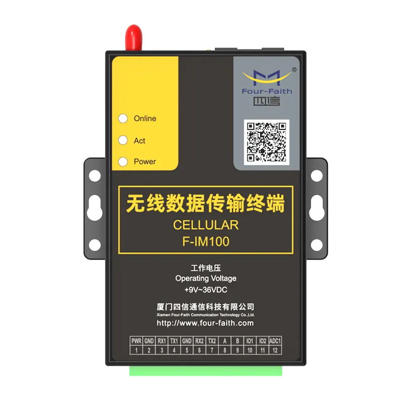 Modem Industri Gsm F-IM100 dengan Modem Router Wi-fi Rs232 dengan Port Rj45