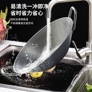 Retro Stainless Steel Condiment Dish Double Handle 304 Steel Round <b>Dipping</b> Bowl For Hotel Party Use - Product Image 3