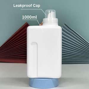 500ml 1L gran oferta botella <span class=keywords><strong>de</strong></span> detergente para ropa <span class=keywords><strong>de</strong></span> varias formas HDPE boca ancha mate detergente en polvo contenedor mantenimiento <span class=keywords><strong>de</strong></span> la <span class=keywords><strong>casa</strong></span> - Product Image 3
