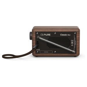 Radio CLASSIC <b>Mini</b> Dab+ (Ricaricabile) Coffee black e Walnut 253800 - Product Image 5
