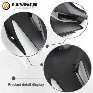 LINGQI Garde-boue avant modifié TTR110 adapté à la moto de cross <span class=keywords><strong>YAMAHA</strong></span> <span class=keywords><strong>TTR</strong></span>-<span class=keywords><strong>110</strong></span>, kit de carénage en plastique pour moto - Product Image 6